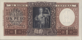 Argentinië P263.a 1 Peso 1952-1955 (No Date)