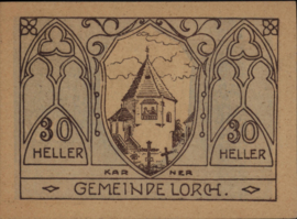 Austria - Emergency issues - Lorch KK.:564 30 Heller 1920