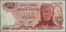 Argentinië P302.a 100 Pesos 1976-78 (No date)
