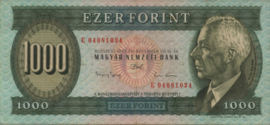 Hongarije P176 1.000 Forint 1993