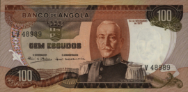 Angola P101 100 Escudos 1972