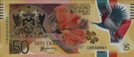 Trinidad and Tobago  P59 50 Dollars 2015