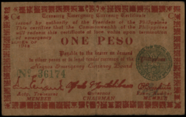 Philippines PS661.b 1 Peso 1943