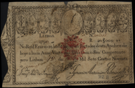 Portugal P45 20.000 Reis 1828