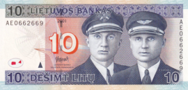 Lithuania  P68 10 Litu 2007