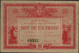 Frankrijk - Noodgeld - La Roche-sur-Yon Vendée JPV-65.85 1 Franc 1915