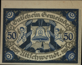 Oostenrijk - Noodgeld - Altschwendt KK.:35 50 Heller 1920