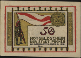 Germany - Emergency issues - Frohse Grab.: 397 50 Pfennig 1921