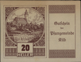 Oostenrijk - Noodgeld - Kilb KK.:437 20 Heller 1920
