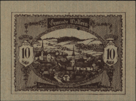 Oostenrijk - Noodgeld - Wallern KK. 1136 10 Heller 1920 (No date)