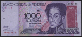 Venezuela  P79/B350 1.000 Bolivares 1998