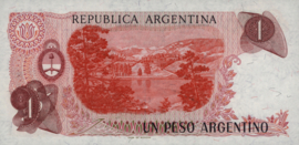 Argentina P311 1 Peso Argentino 1983-84 (ND)