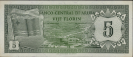 Aruba PLAR1 5 Florin 1986