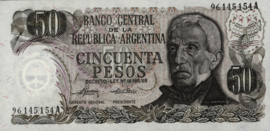 Argentinië P296 50 Pesos 1974-75 (No date)