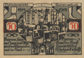 Duitsland - Noodgeld - Weissenfels Grab/Mehl.:1403 50 Pfennig 1921