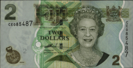 Fiji P109 2 Dollars 2007-11 (No date)
