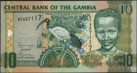 Gambia  P26 10 Dalasis 2006