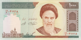 P143 1.000 Rials 1992