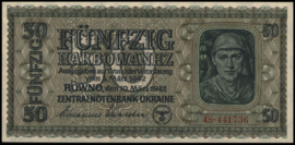 Oekraïne  P54 50 Karbowanez 1942