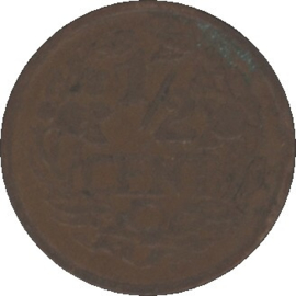 Nederland Sch.1019 ½ Cent 1937