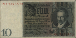 Duitsland P180 10 Reichsmark 1929