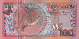 Suriname PLS22.4.a 100 Gulden 2000