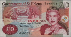 St. Helena P12.b 10 Pounds 2012