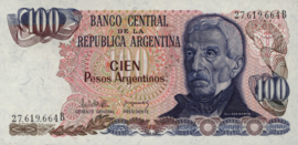 Argentinië P315.a 100 Pesos Argentinos 1983-85 (No date)