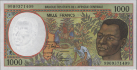 Centraal Afrikaanse Staten/Centraal Afrikaanse Republiek P302F.f 1.000 Francs 1999
