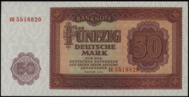 East Germany  DDR14.a)EE 50 Deutsche Mark 1957