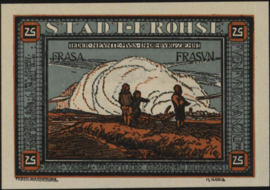 Duitsland - Noodgeld - Frohse Grab.: 397 25 Pfennig 1921