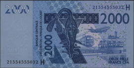 Niger P616H.A 2,000 Francs 2003