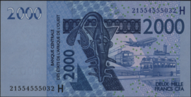 Niger P616H.A 2.000 Francs 2003