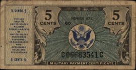 United States of America (USA) PM15 5 Cents (19)48 (No date)