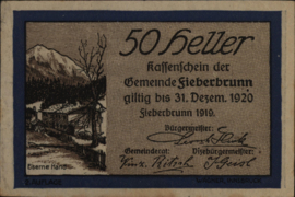 Austria - Emergency issues - Fieberbrunn KK.: 200 50 Heller 1920