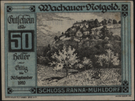 Oostenrijk - Noodgeld - Wachauer Notgeld KK. 1122 50 Heller 1920