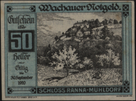 Austria - Emergency issues - Wachauer Notgeld KK. 1122 50 Heller 1920