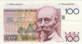 België P140.a1 100 Francs 1977-1982 (No date)
