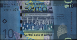 Samoa  P39.a 10 Tala 2008 COMMEMORATIVE