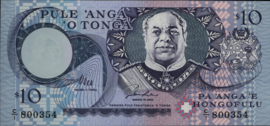 Tonga  P34 10 Pa'anga 1995 (No date)