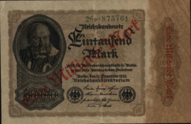 Germany DEU126 1,000,000,000 Mark 1922