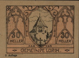 Oostenrijk - Noodgeld - Lorch KK.:564 30 Heller 1920