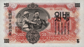 Korea (Noord)  P11 100 Won 1947