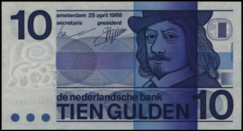 Nederland  PL47.e1 10 Gulden 1968