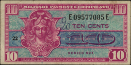 United States of America (USA)  PM30 10 Cents 1952