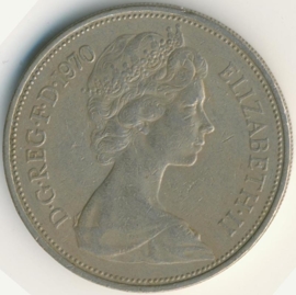 Engeland 10 New Pence 1970 KM#912
