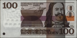Netherlands PL103 100 Gulden 1970