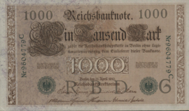 Germany  P45/DEU-69 1.000 Mark 1910