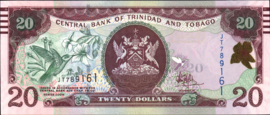 Trinidad and Tobago  P49 20 Dollars 2006 (No date)