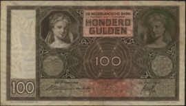 Netherlands  PL97/AV081 100 Gulden 1939